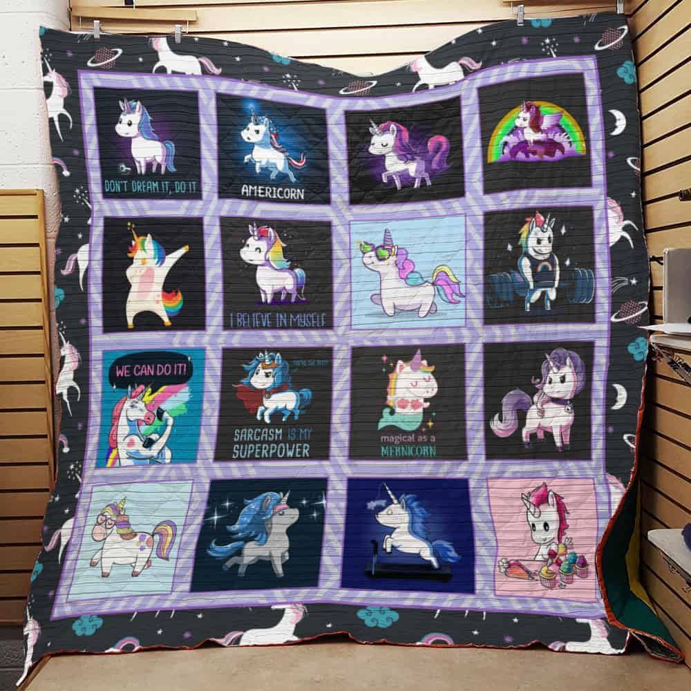 Unicorn Quilt Blanket DHC0502949TD