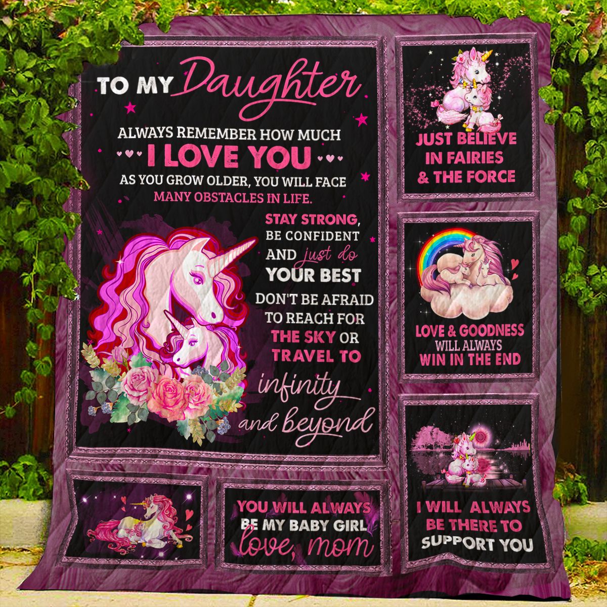 Unicorn Quilt Blanket DHC0712122VT