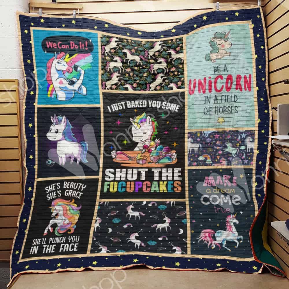 Unicorn Quilt Blanket DHC1102635TD