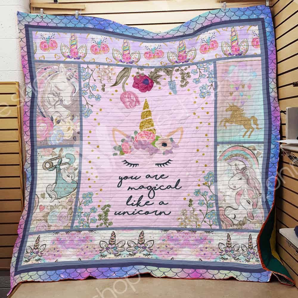 Unicorn Quilt Blanket DHC1102924TD