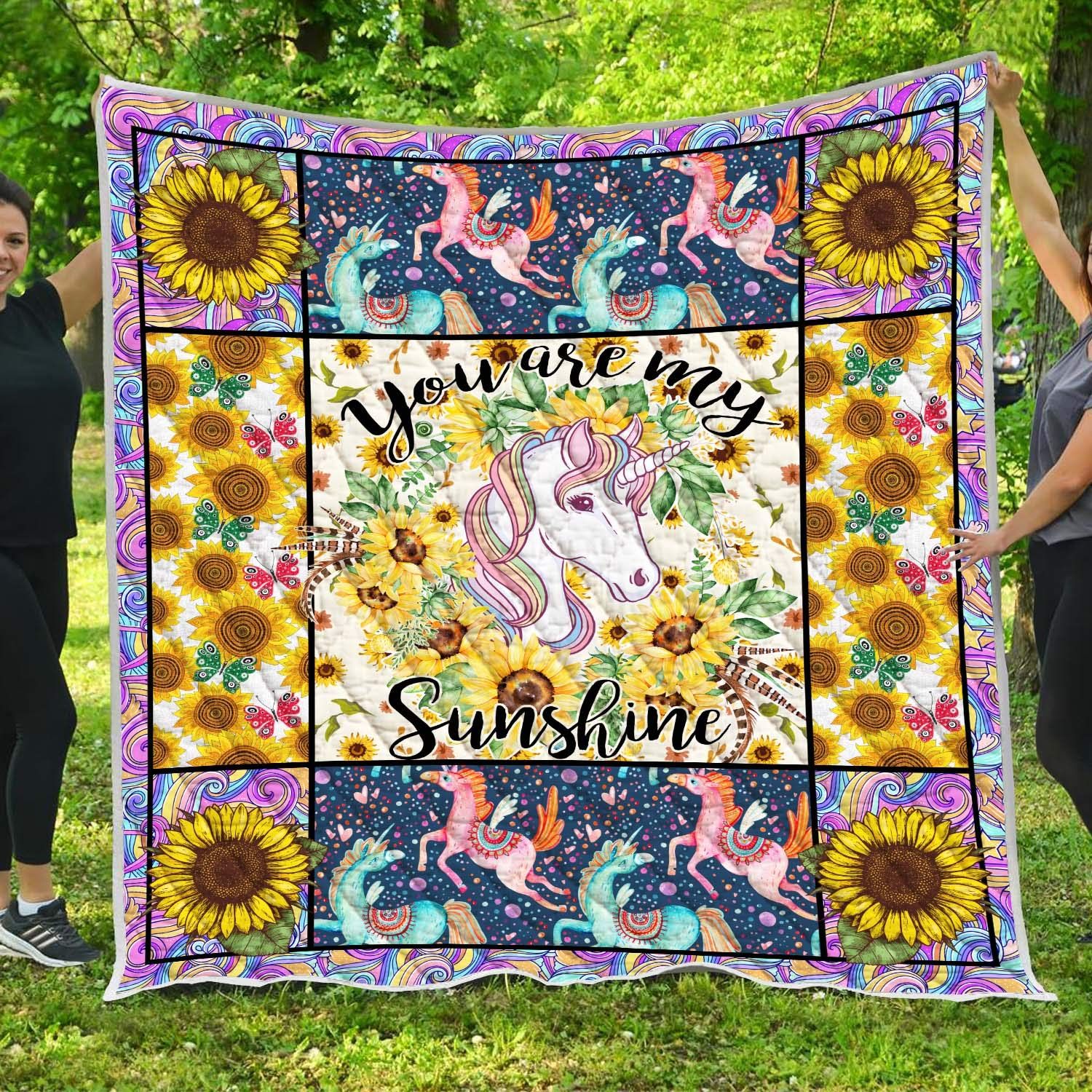 Unicorn Quilt Blanket DHC13122830VT