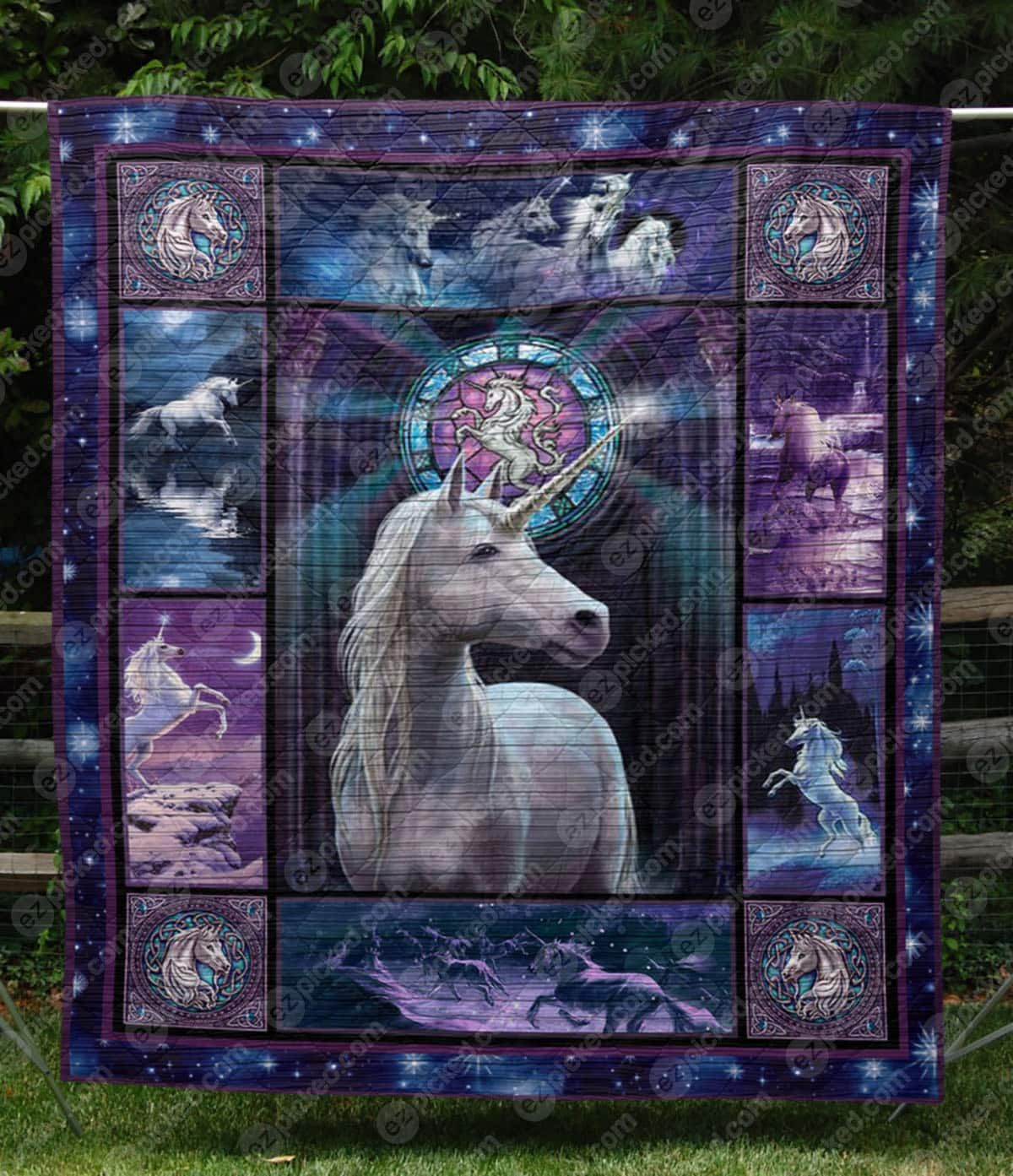 Unicorn Quilt Blanket DHC13123092VT