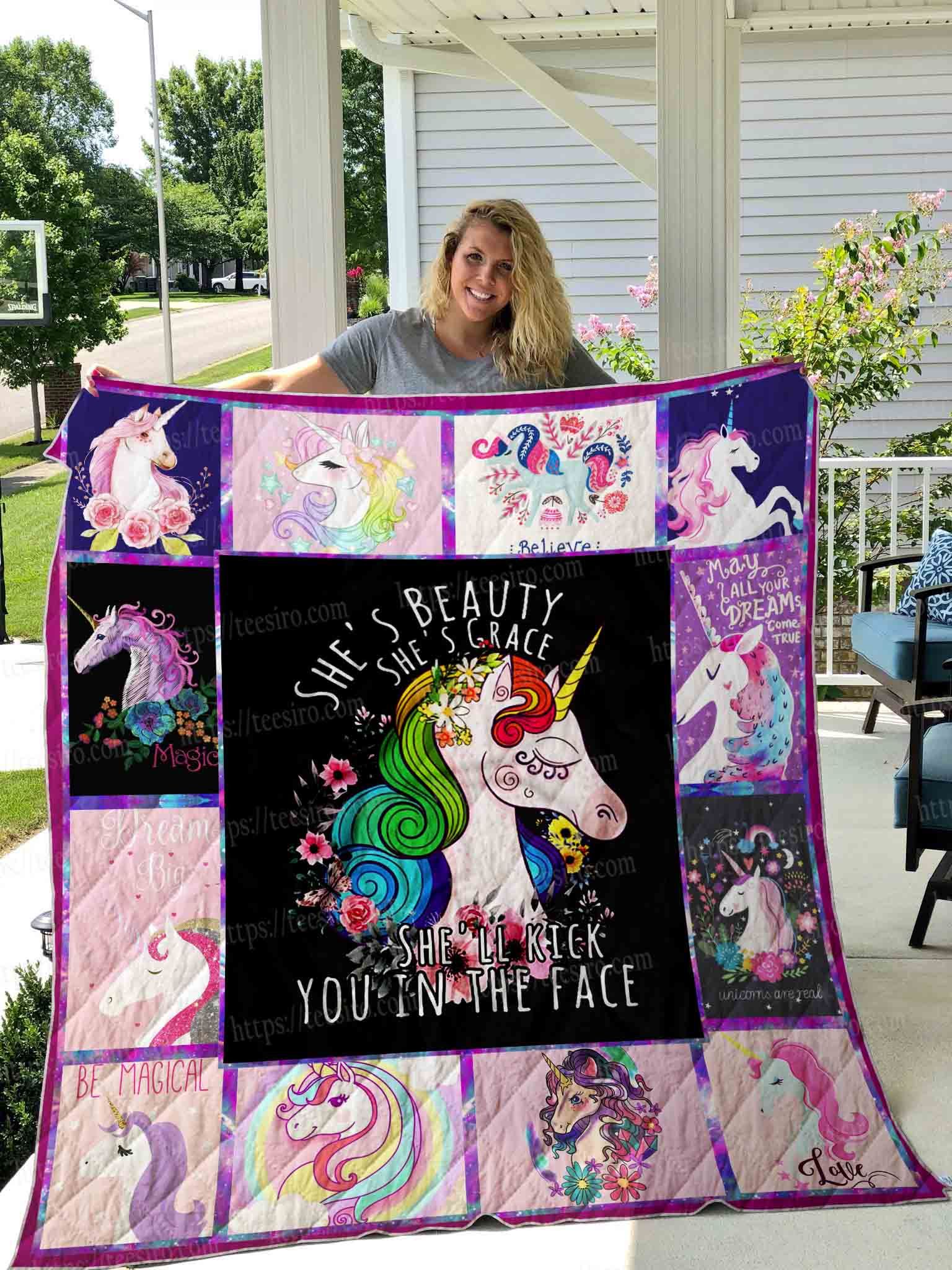 Unicorn Quilt Blanket DHC1501701VT