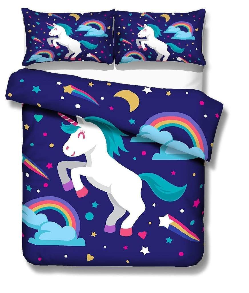 Unicorn Rainbow Bedding Set