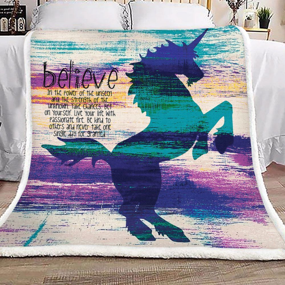 Unicorn Sherpa Fleece