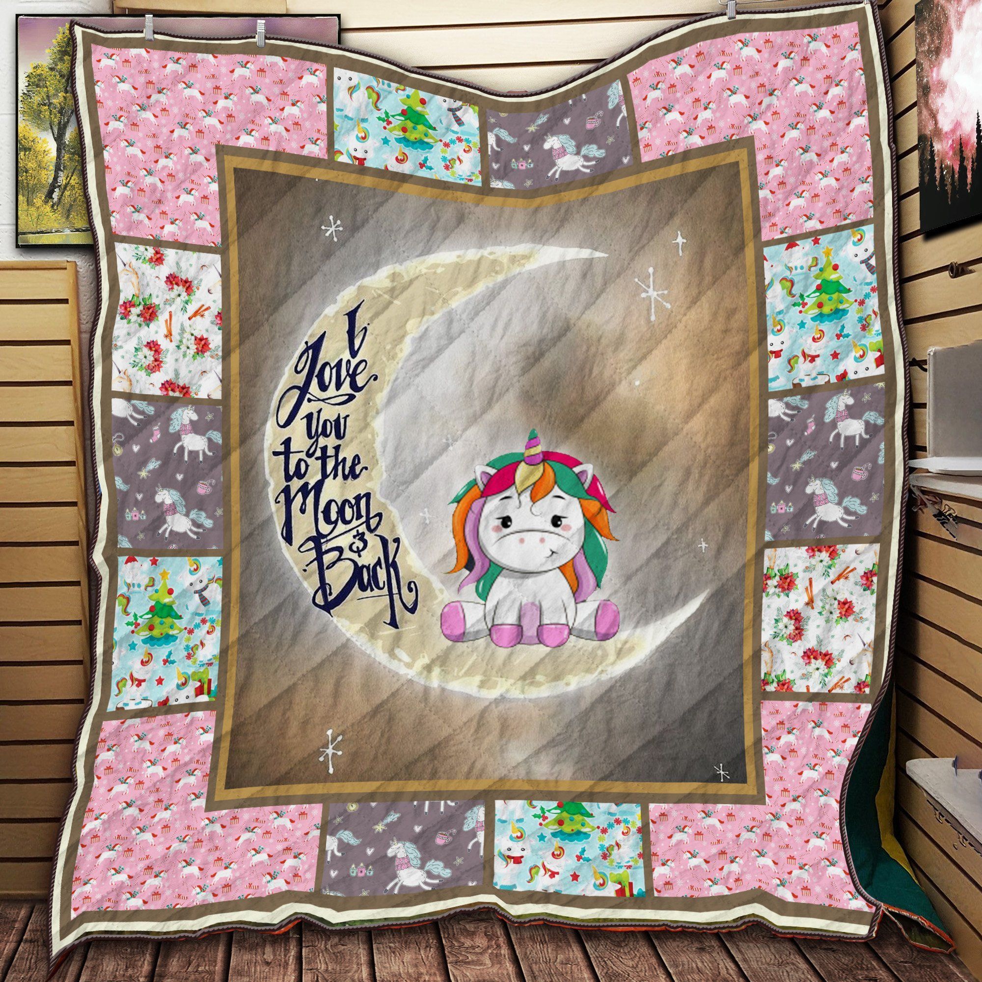Unicorn V1 Quilt Blanket Dhc09121830Dd