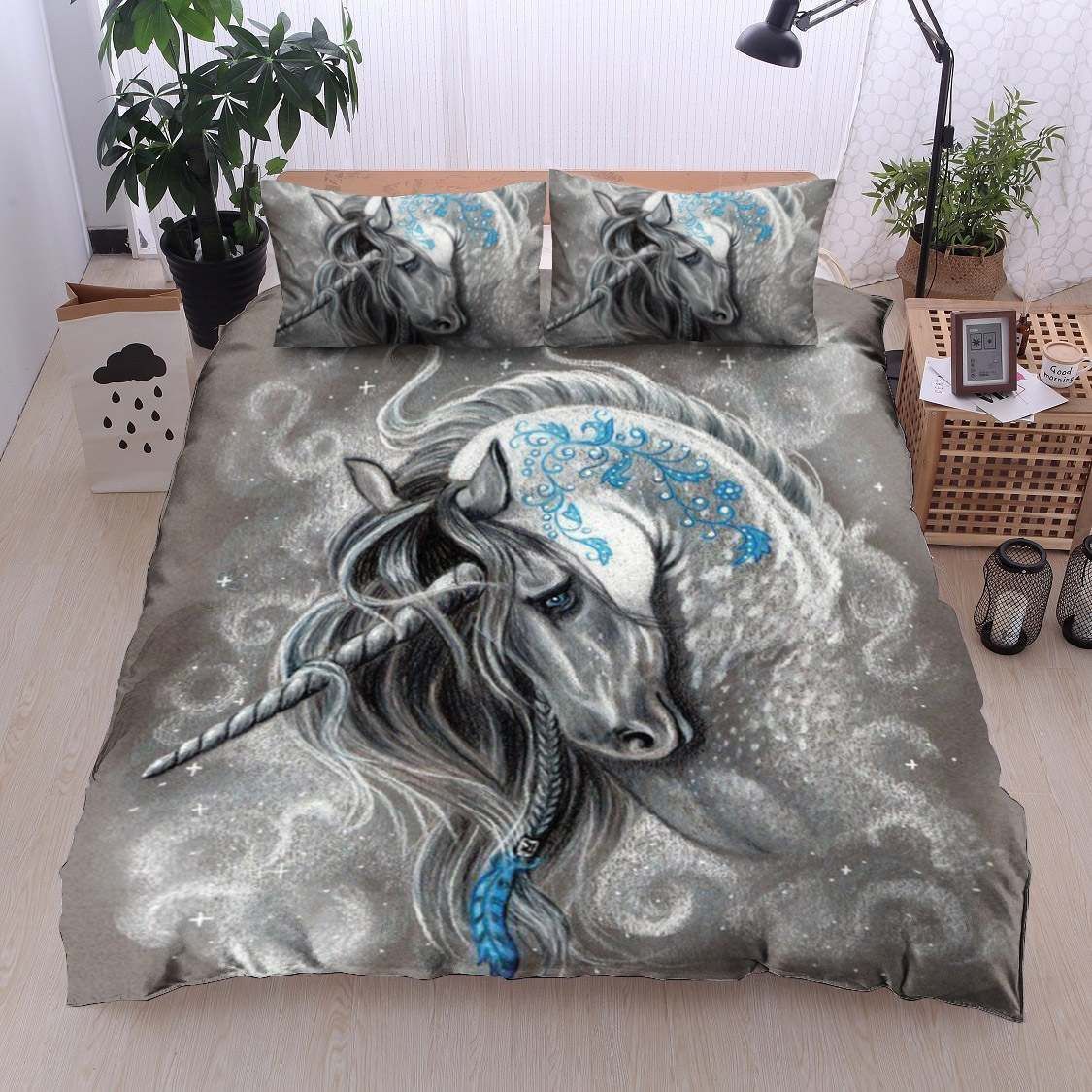 Unicorn Vintage Bedding Set