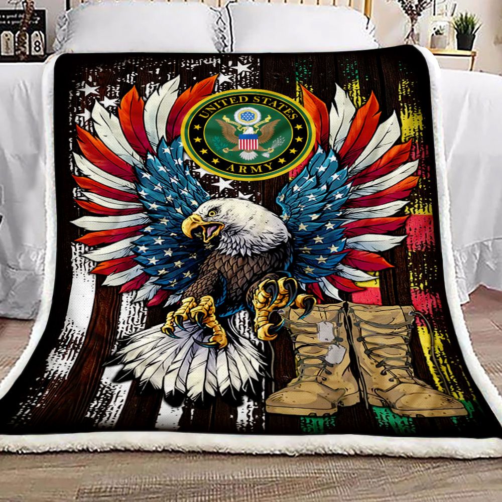 United States Army Fleece Blanket