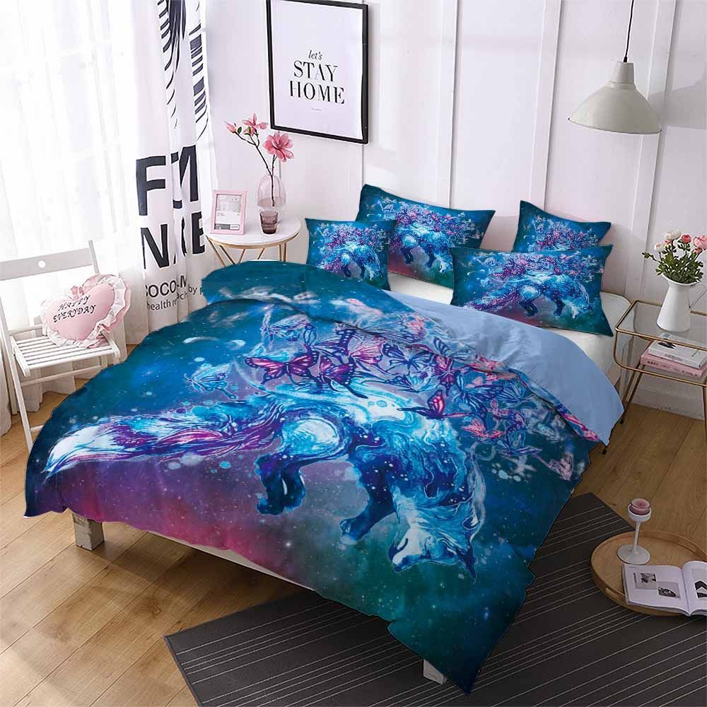 Universe Accestor Fox Printed Bedding Set