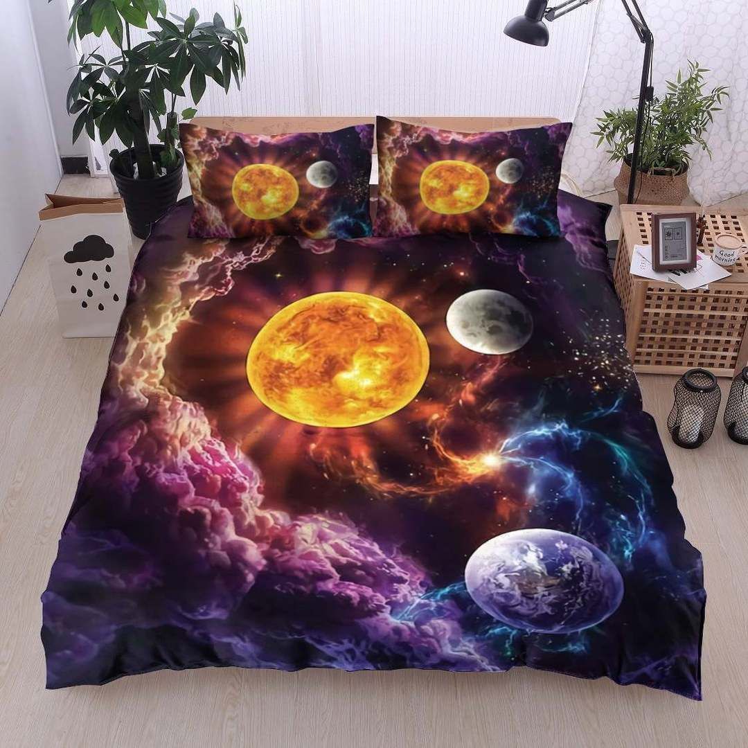 Universe Moon Bedding Set