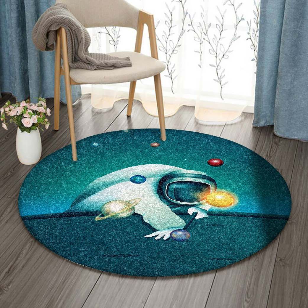 Universe Round Carpet