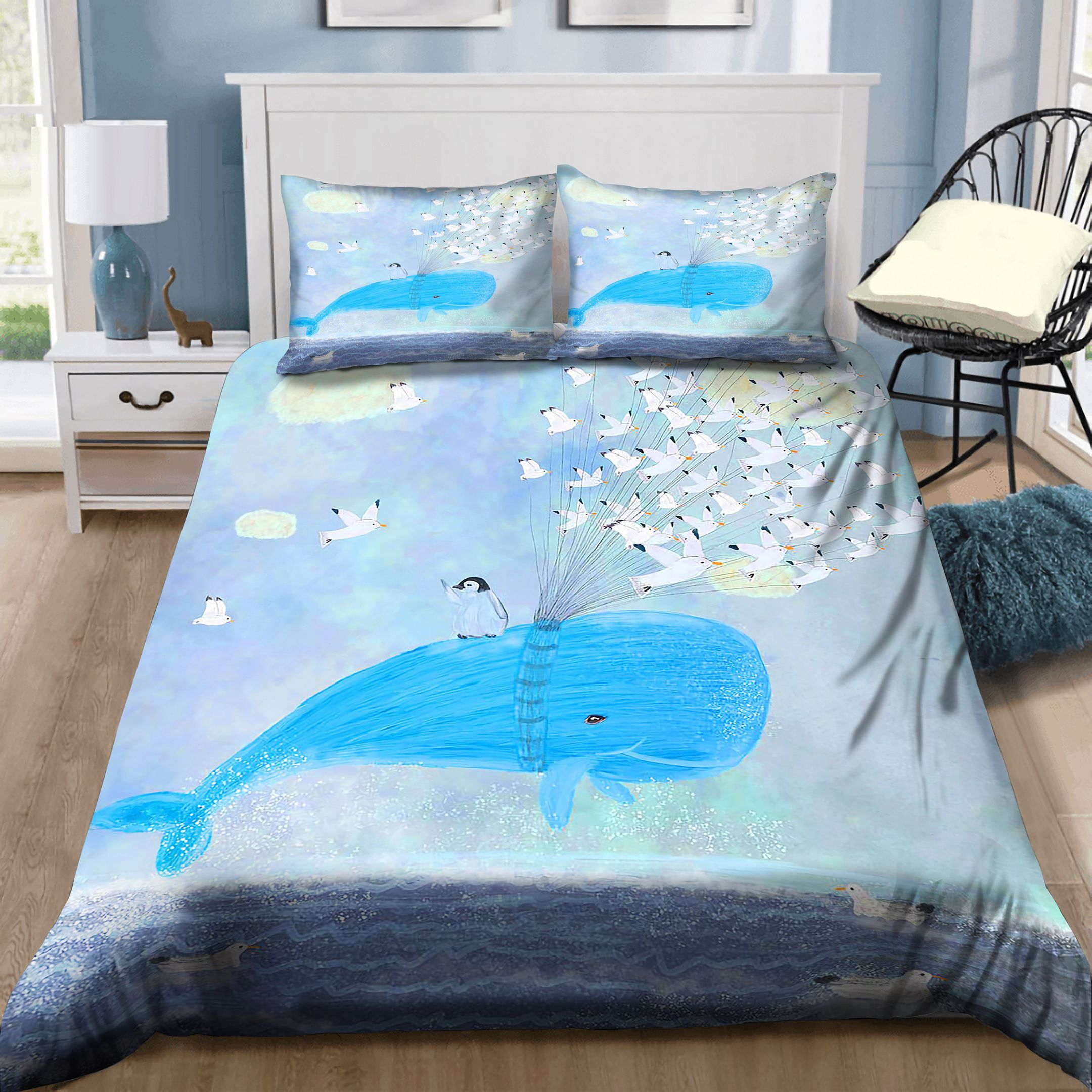 Up And Up Dolphin And Friends Bedding Set