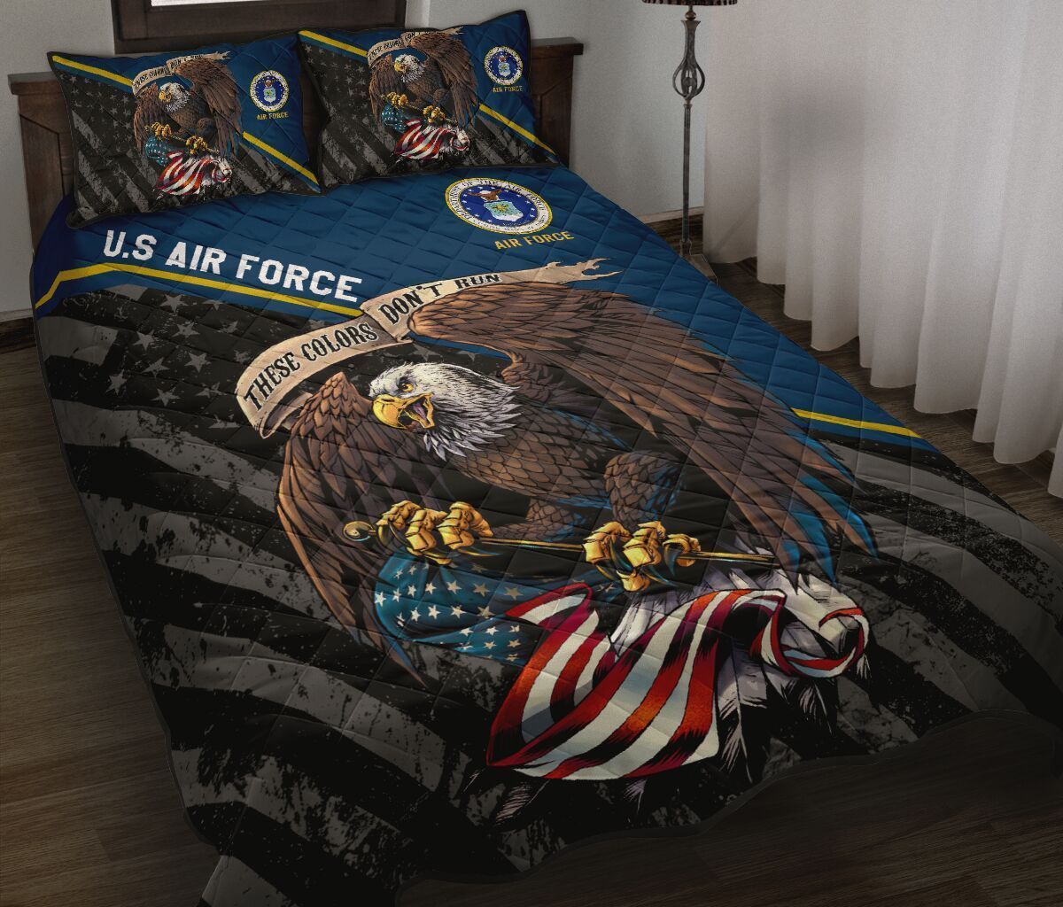 US Air Force Veteran Bedding Set