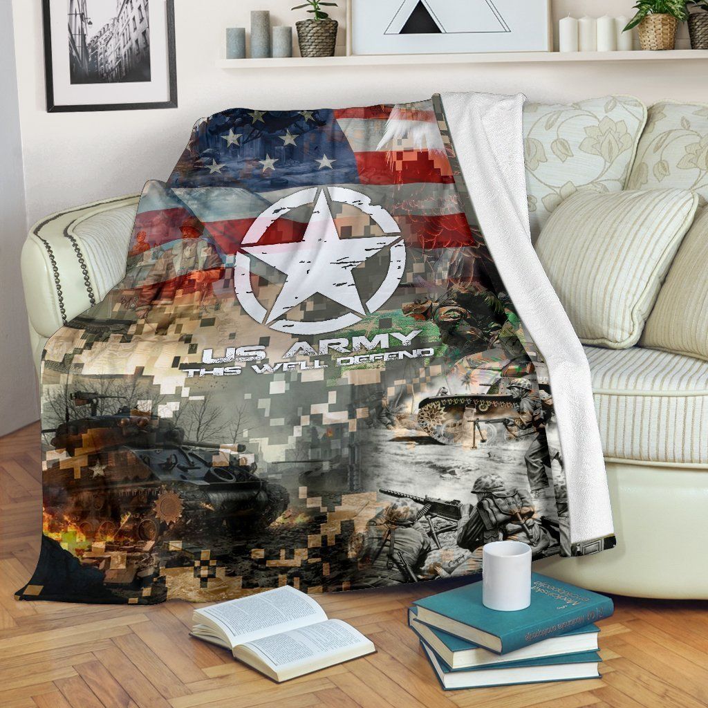 Us Army Xi Blanket