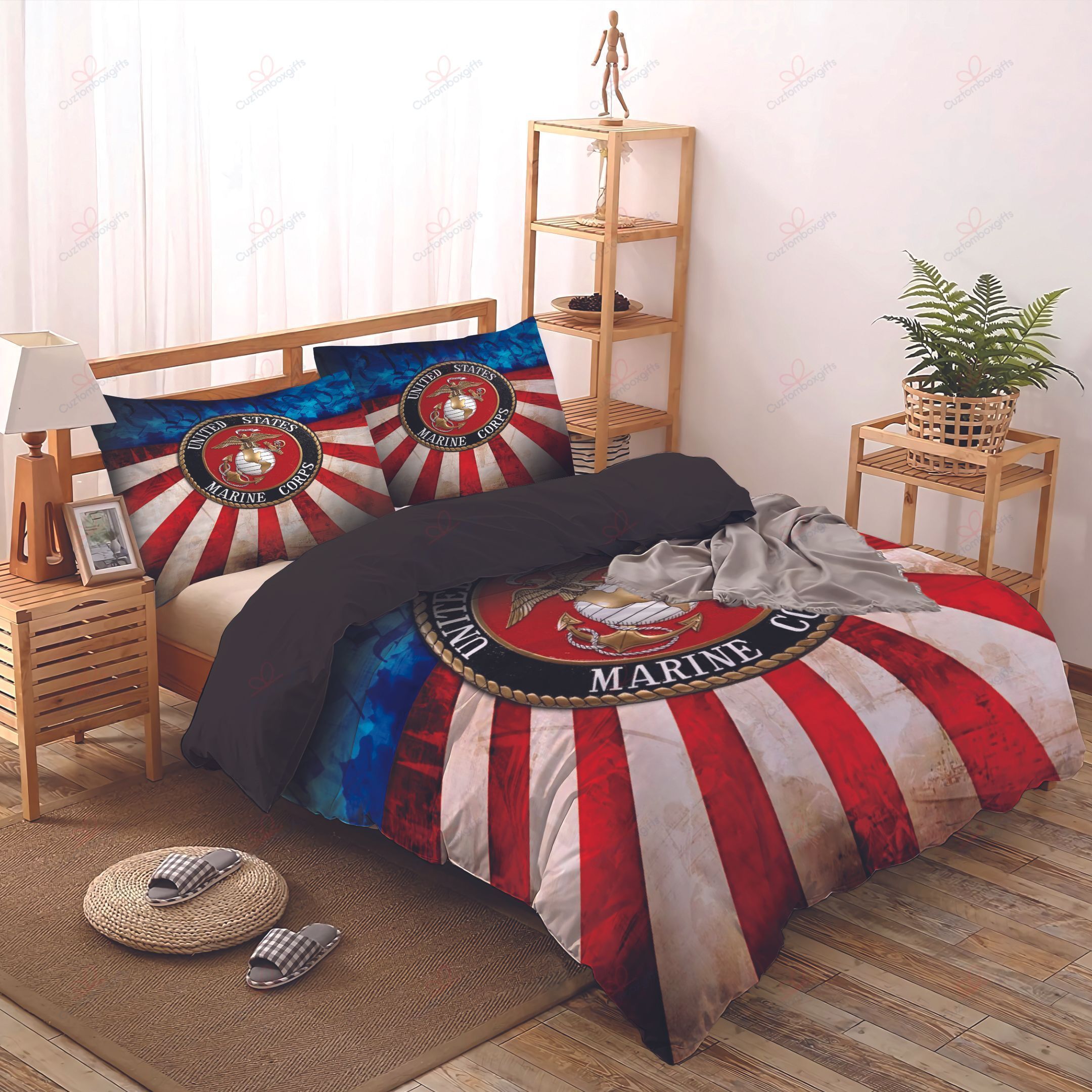 US Marine Corps Bedding Set