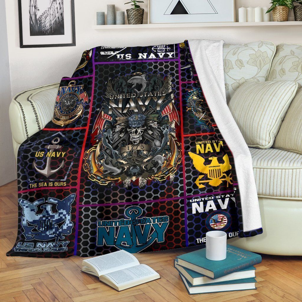 Us Navy Iii Blanket