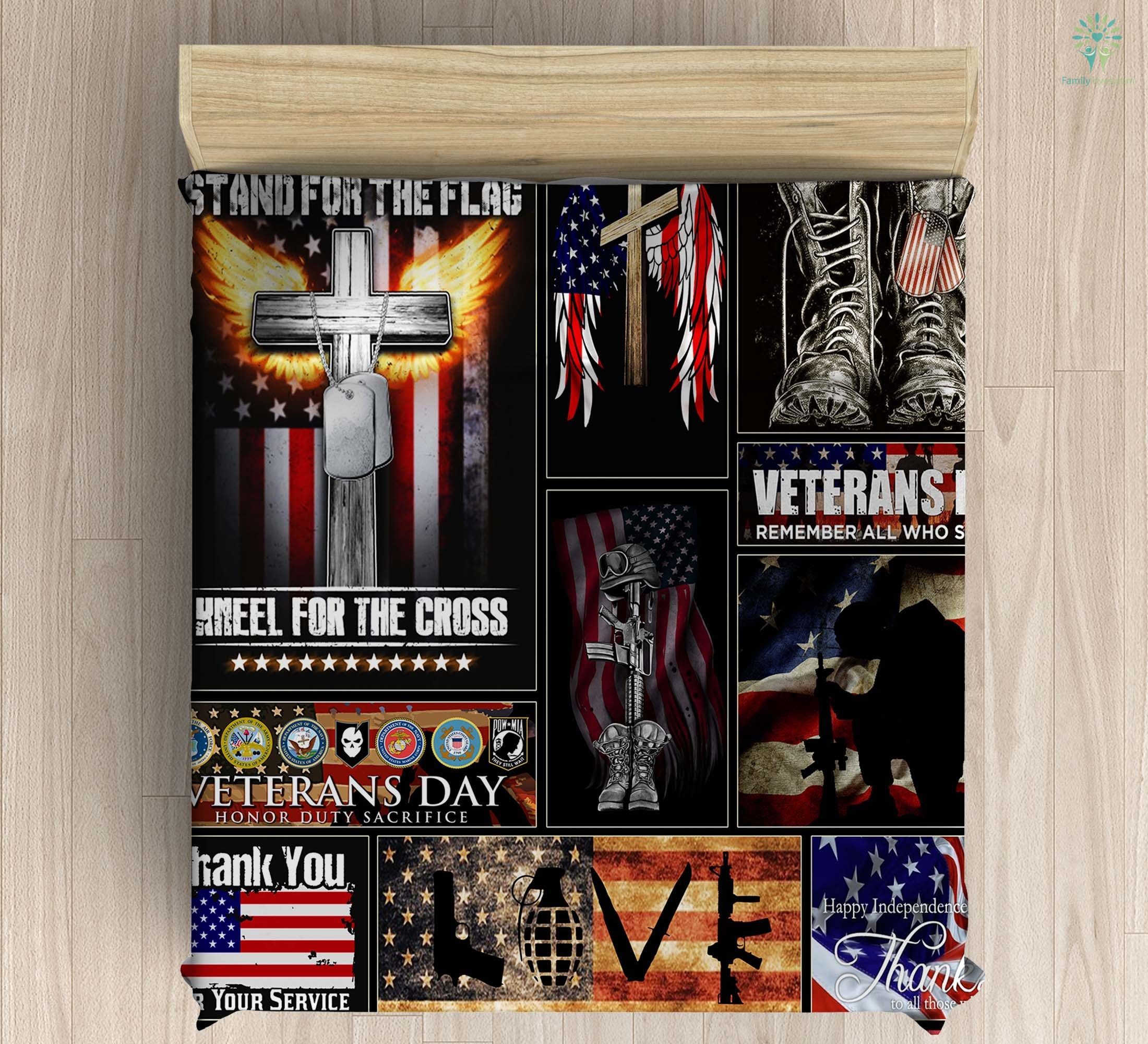 US Veterans Administration Microfiber Bedding Set