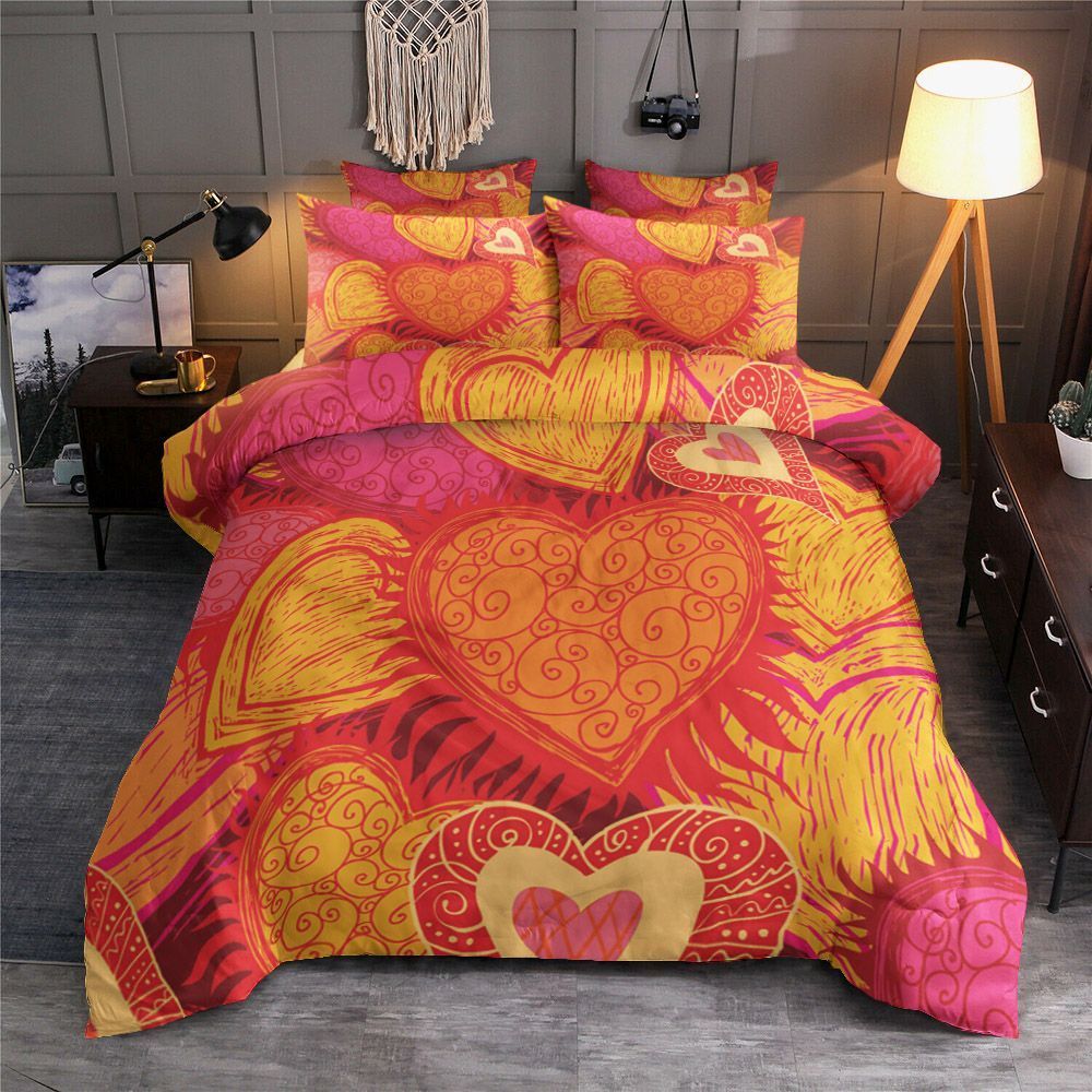 Valentine Heart Bedding Set
