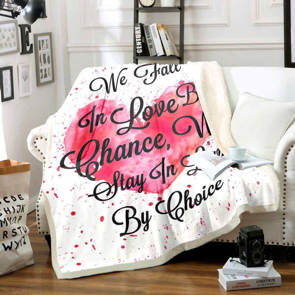 Valentines Days Sherpa Fleece Blanket