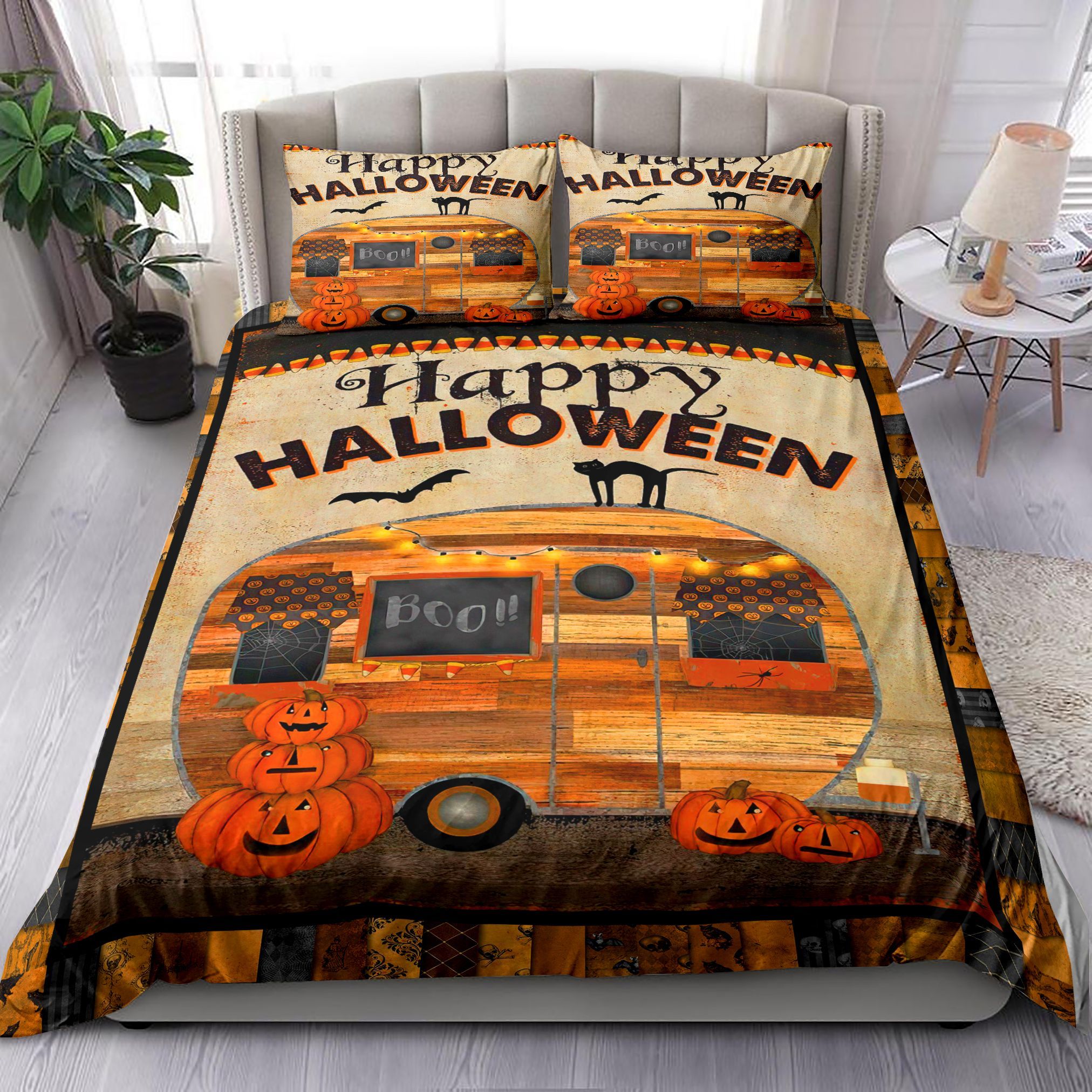 Van Happy Halloween Bedding Set