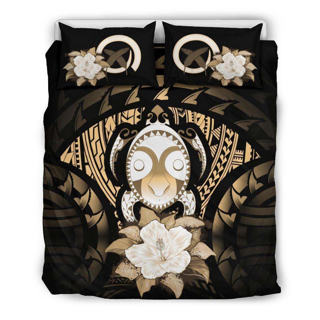 Vanuatu Gold  Hibiscus Bedding Set