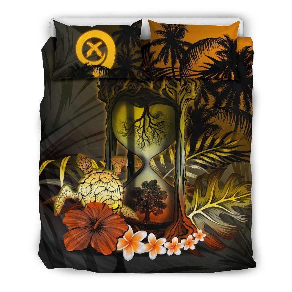 Vanuatu Hibiscus Tree Of Life Hourglass Bedding Set
