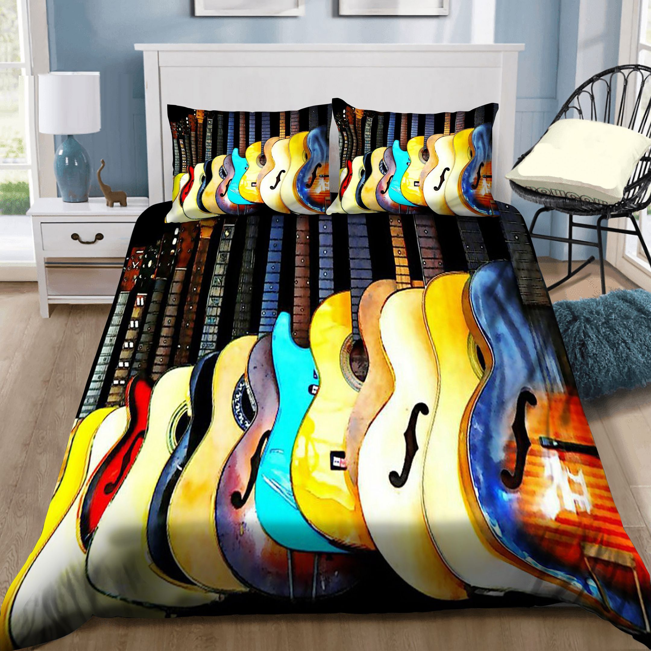 Variety Guitar Bedding Set