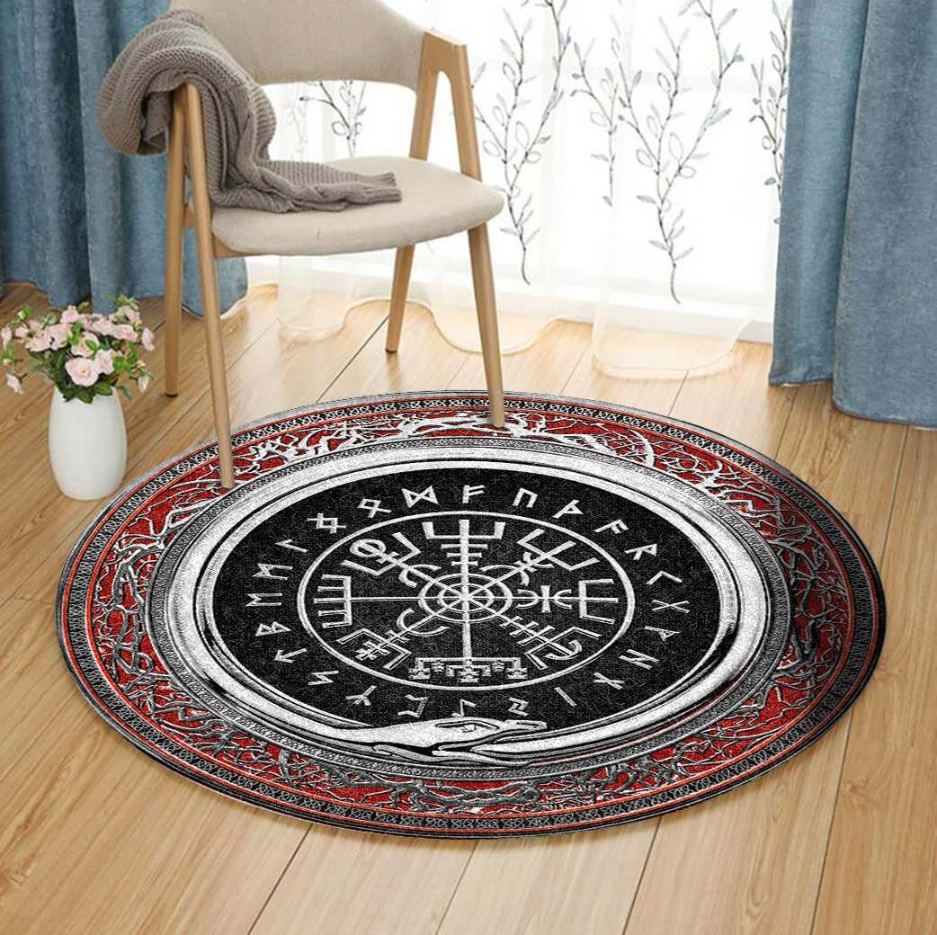 Vegvisir Round Carpet