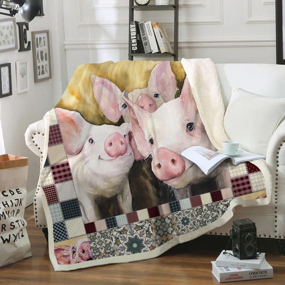 Velvet Plush Sherpa Fleece Blanket