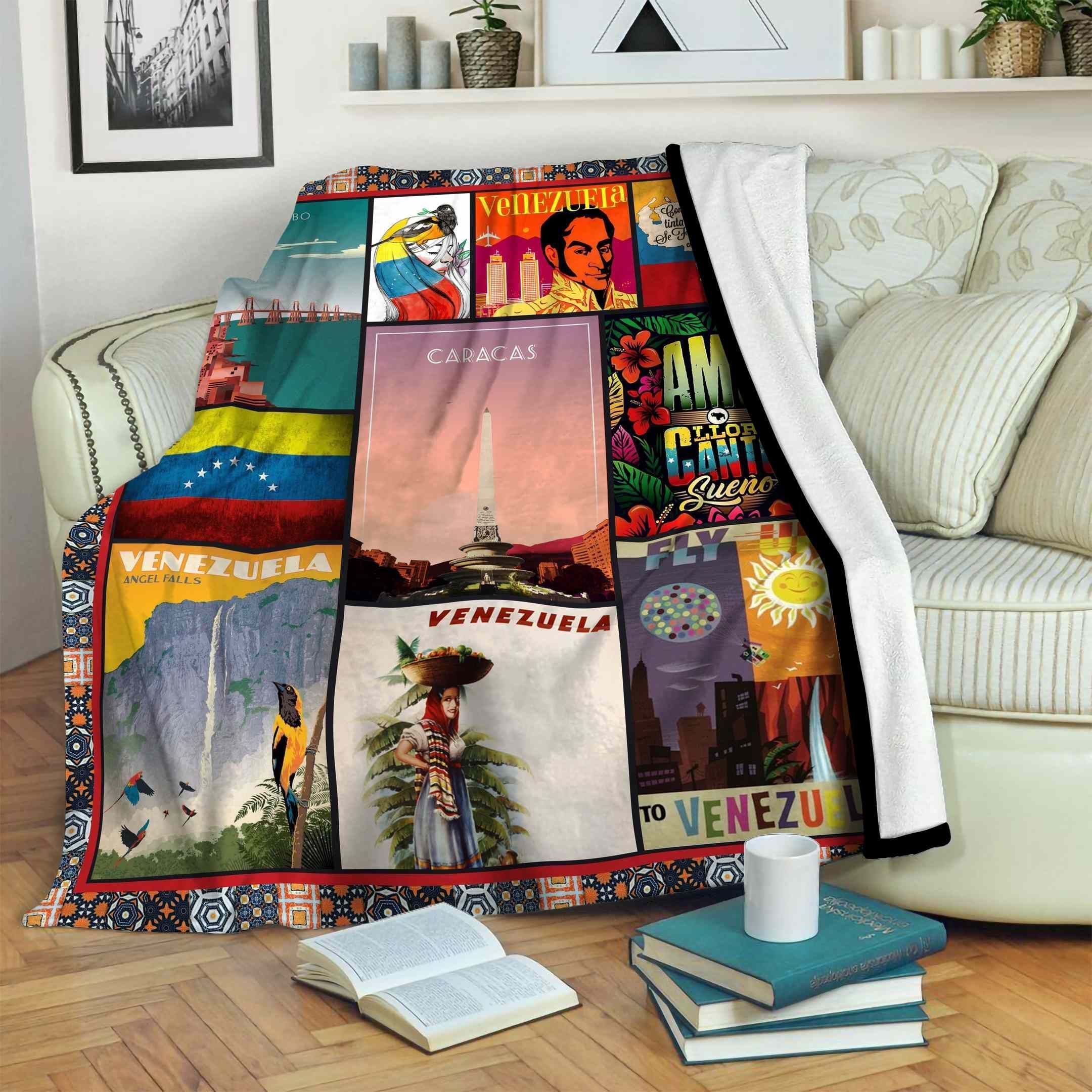 Venezuela Fleece Blanket