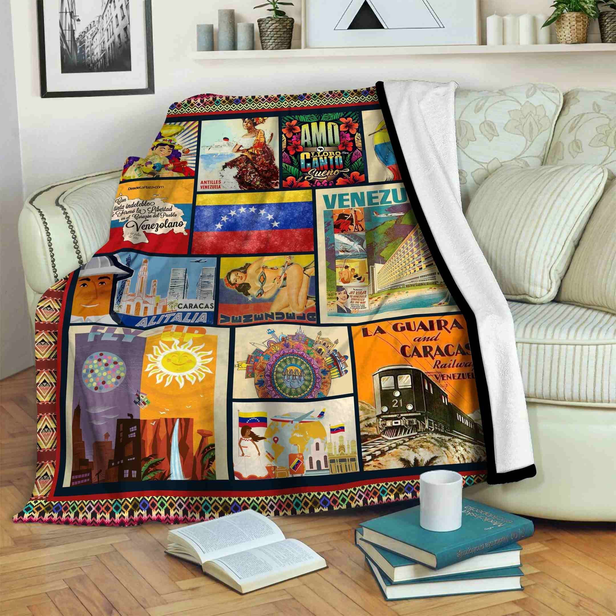 Venezuela Fleece Blanket