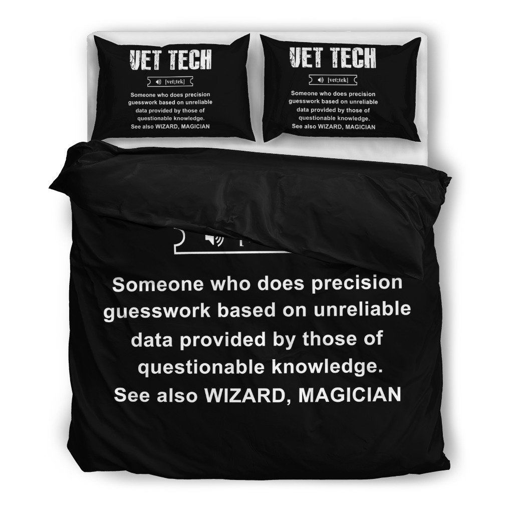 Vet Tech Define Bedding Set
