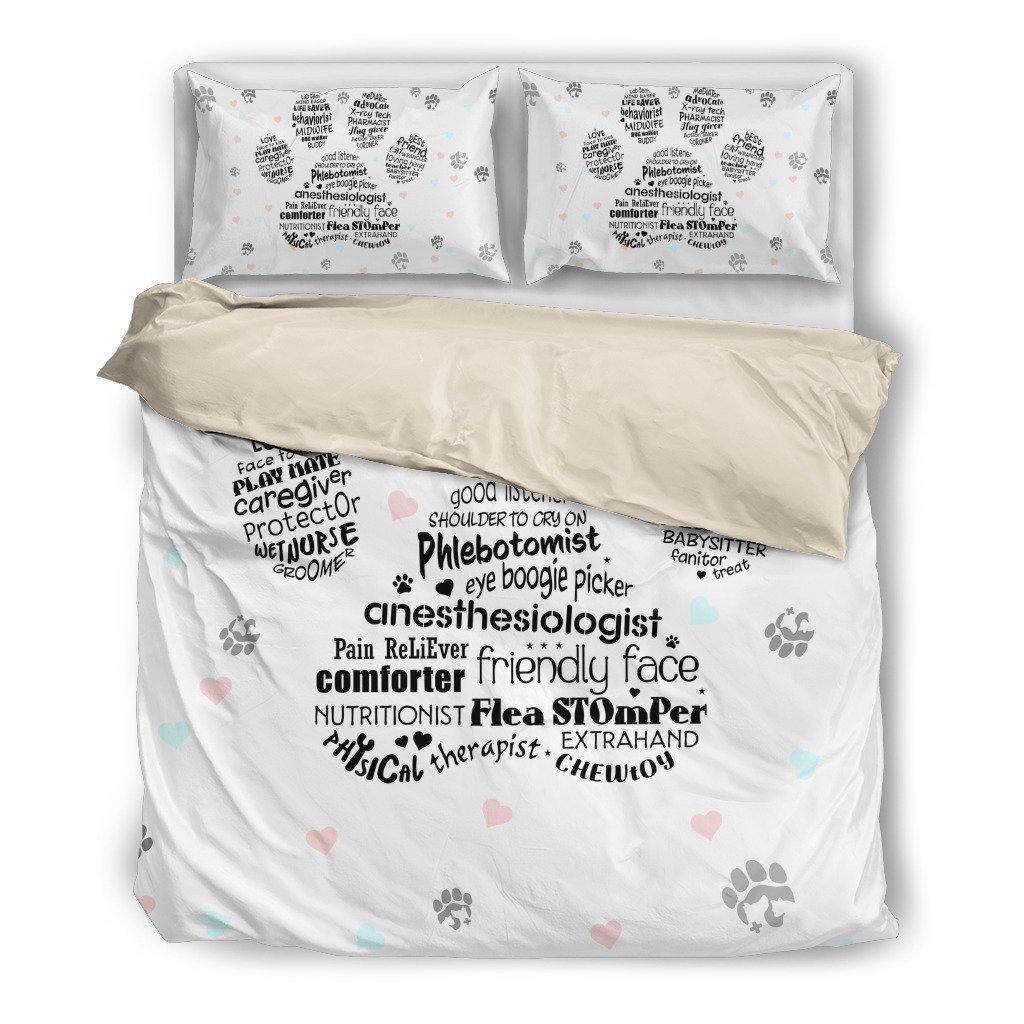 Vet Tech Dog Legs Bedding Set
