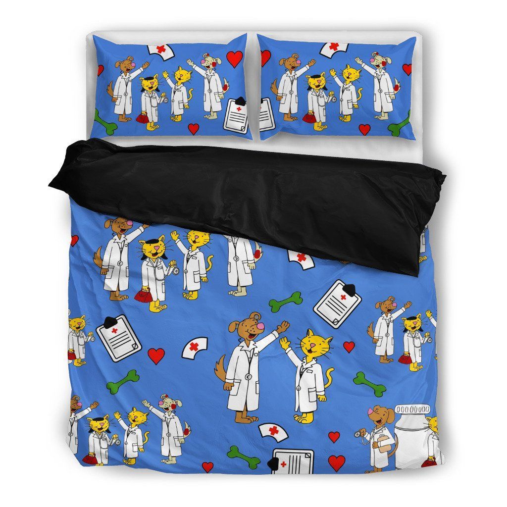 Vet Tech With Animals Bedding Set