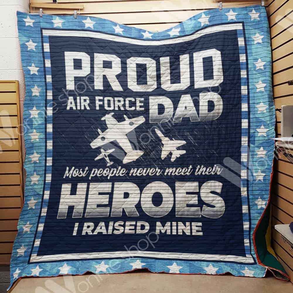 Veteran Air Force Da Quilt Blanket DHC1102445TD