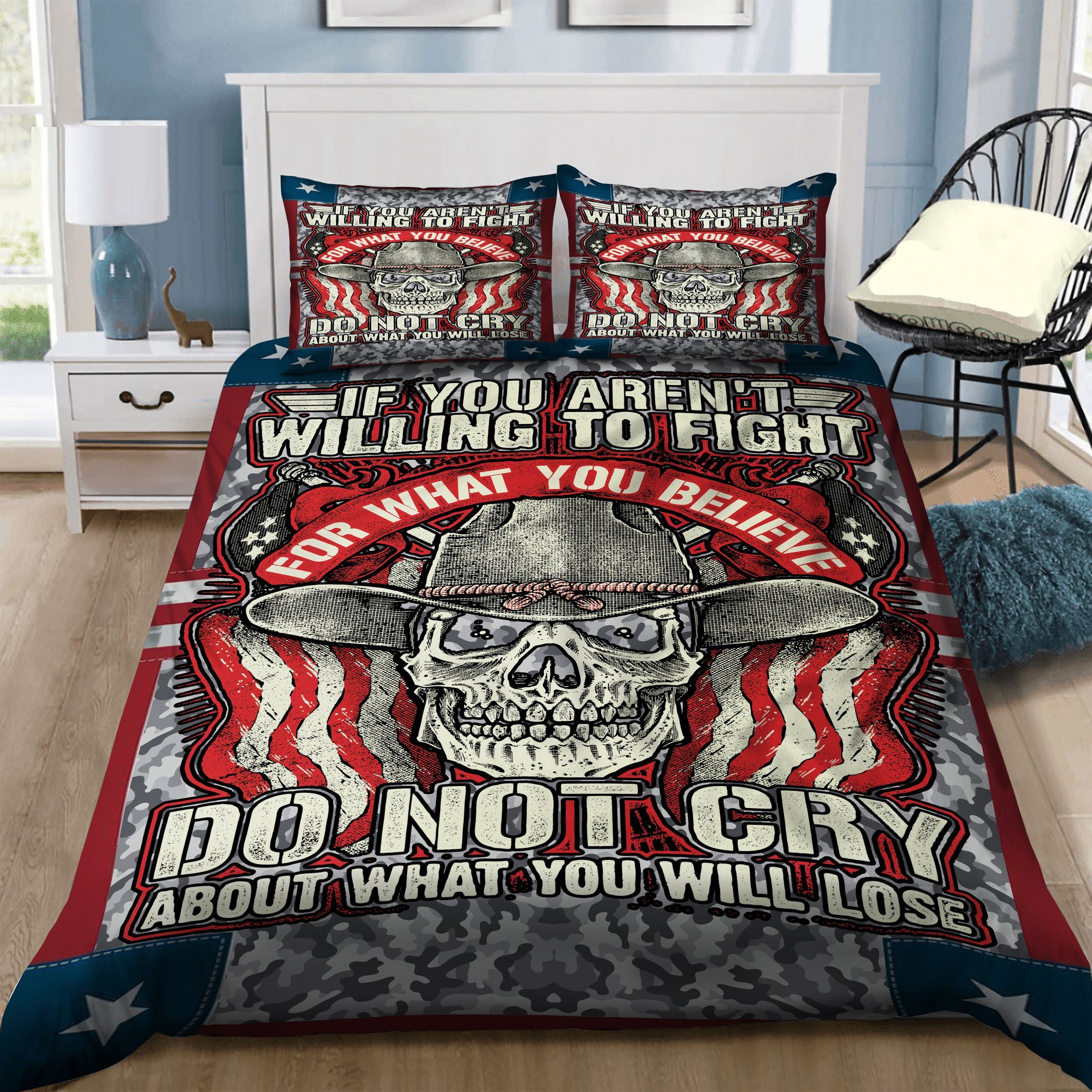 Veteran American  Bedding Set