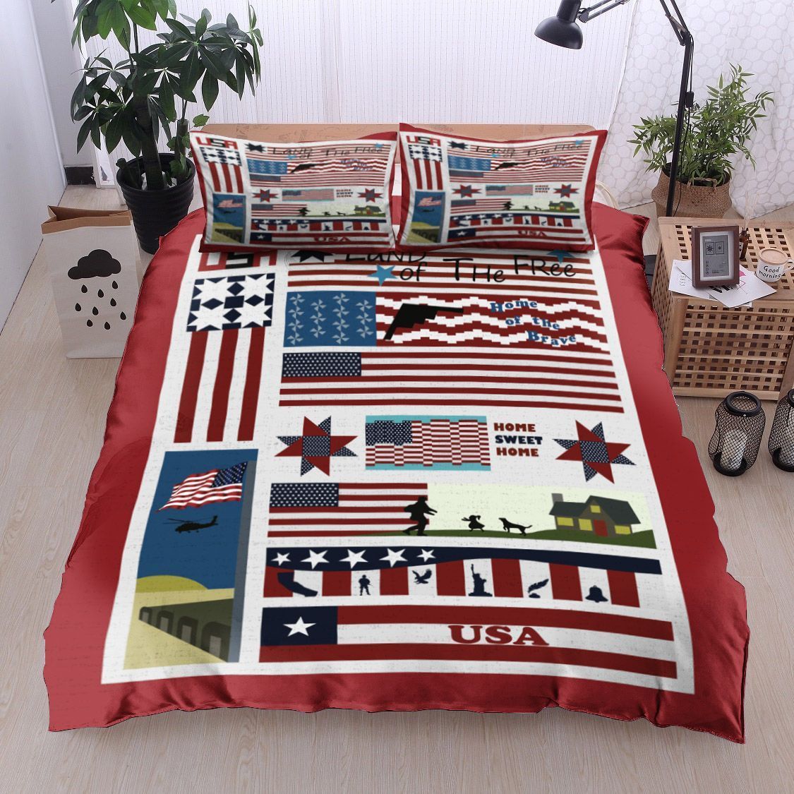 Veteran Coming Home Bedding Set