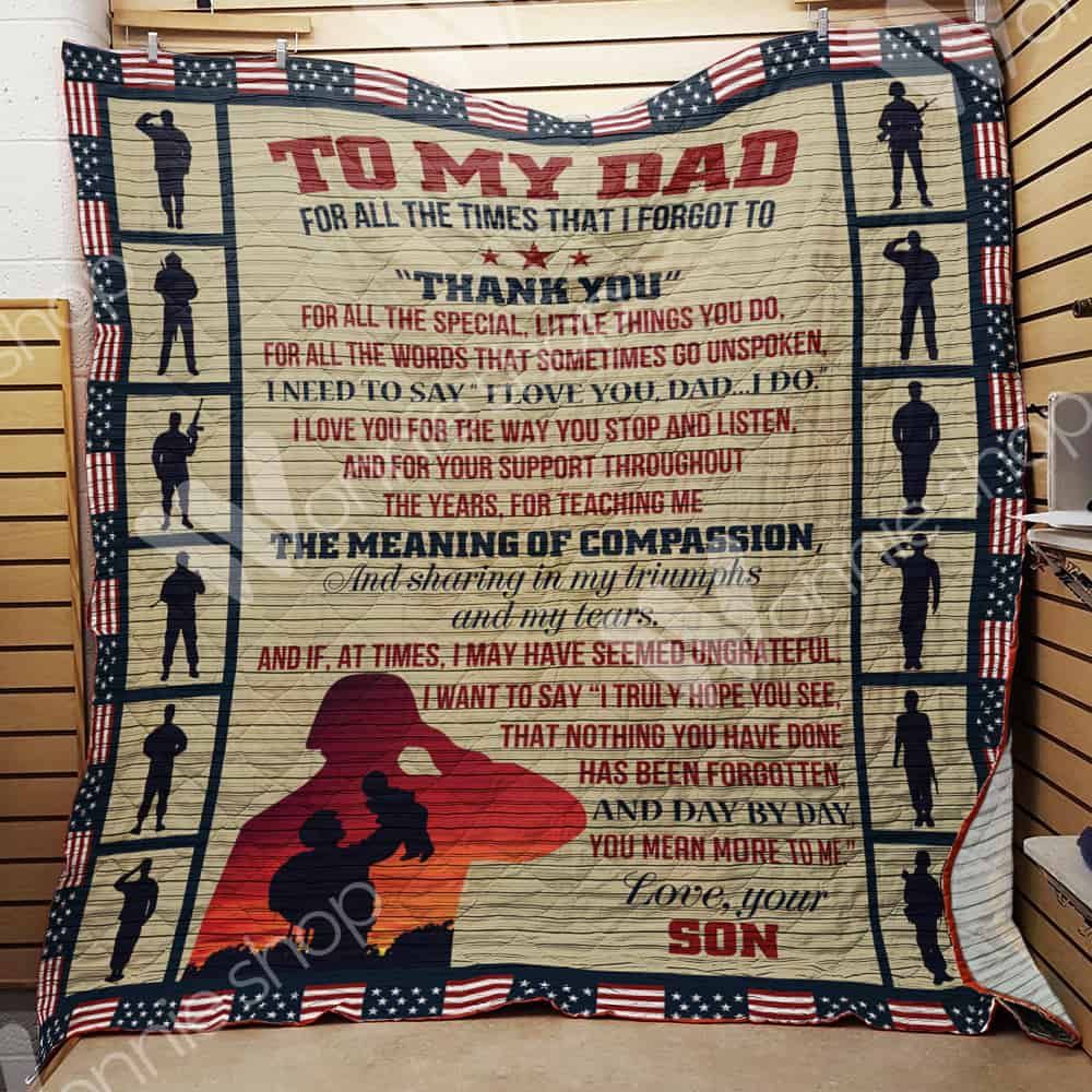 Veteran Da Quilt Blanket DHC03021411TD