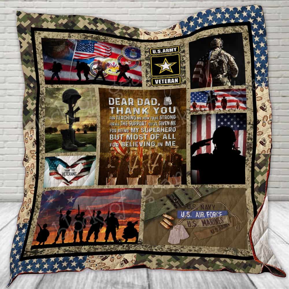 Veteran Dad Quilt Th492 Dhc11123196Dd