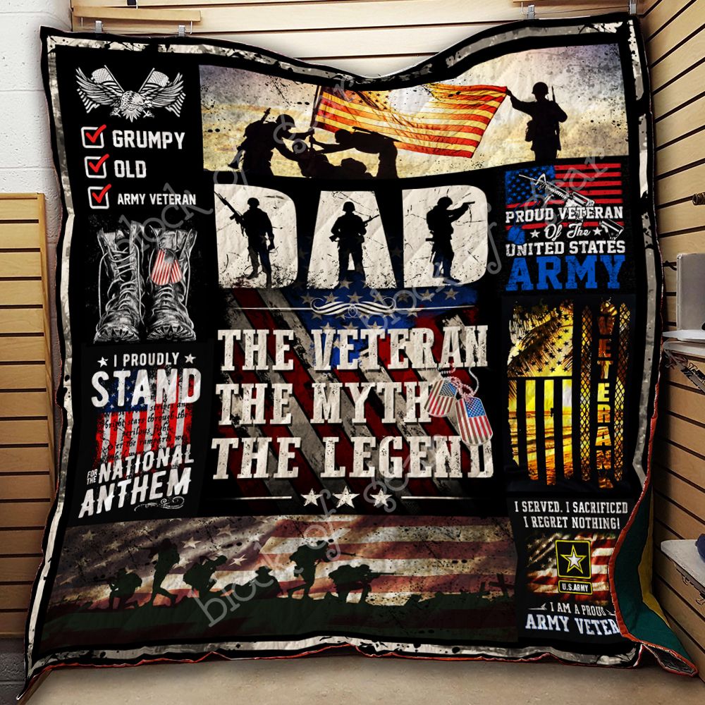 Veteran Dad Quilt Th688 Dhc11121261Dd