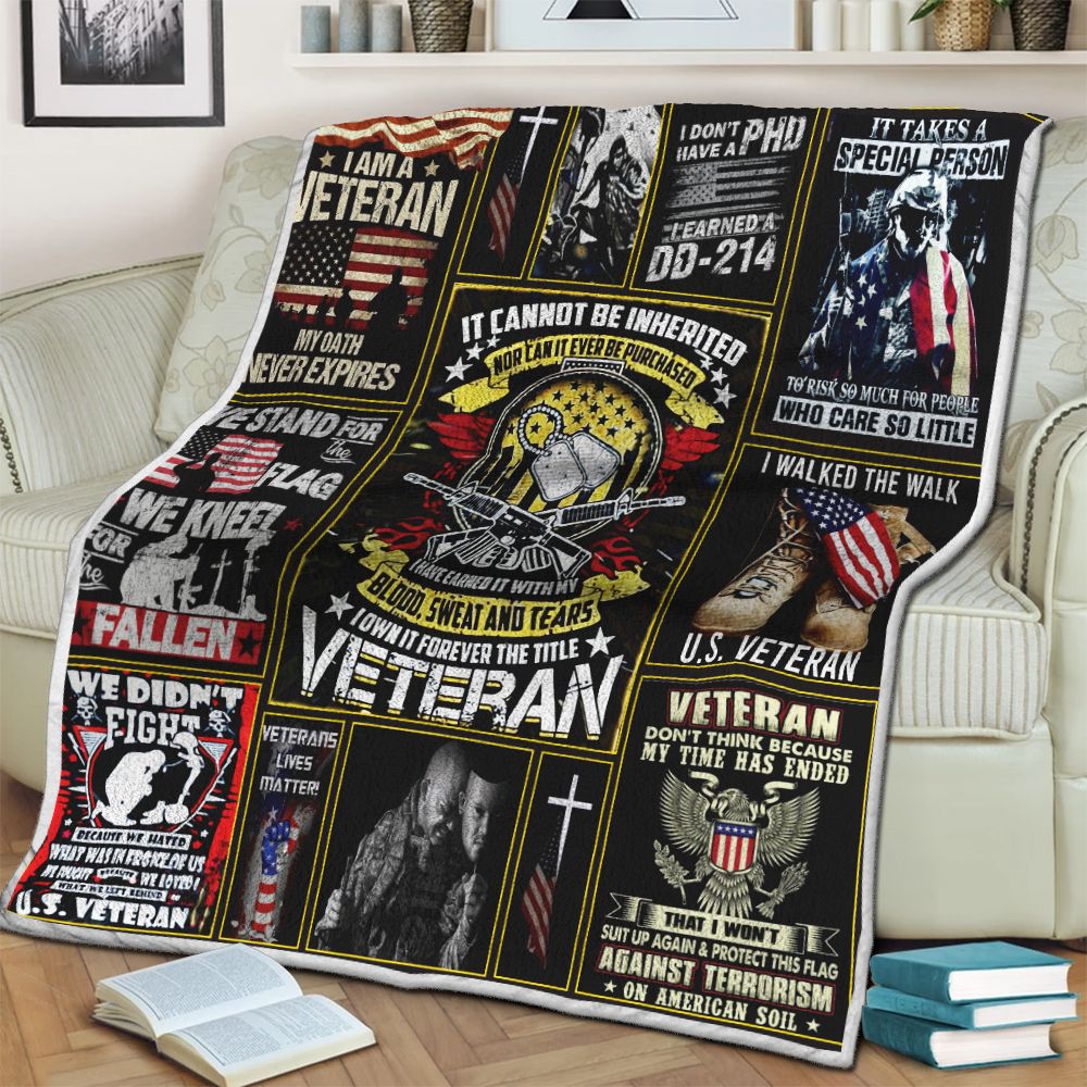 Veteran Fleece Blanket