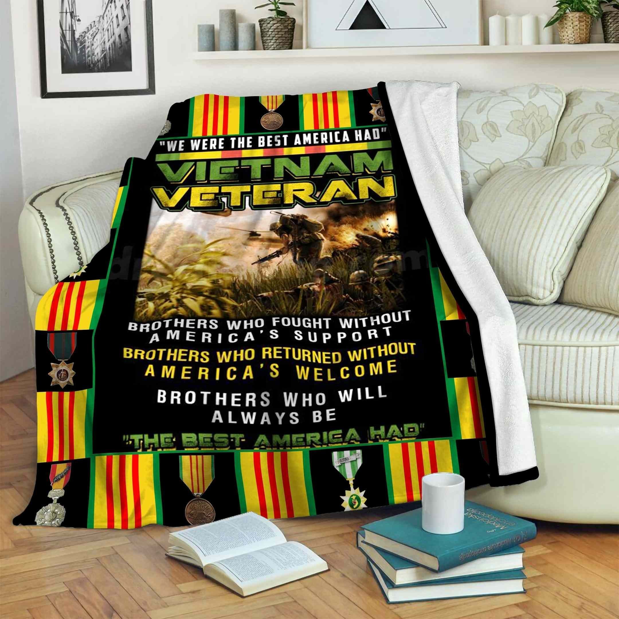 Veteran Fleece Blanket