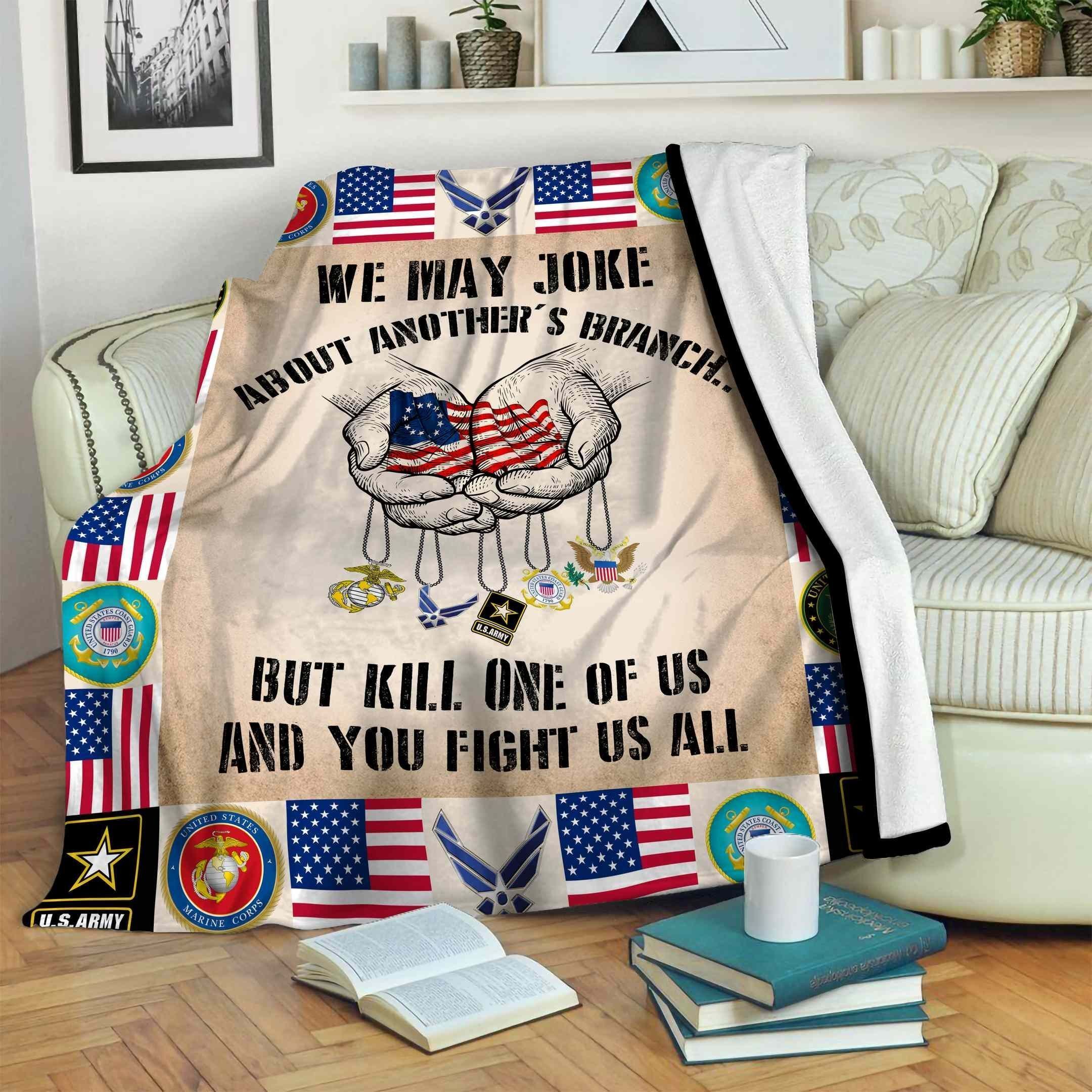 Veteran Fleece Blanket