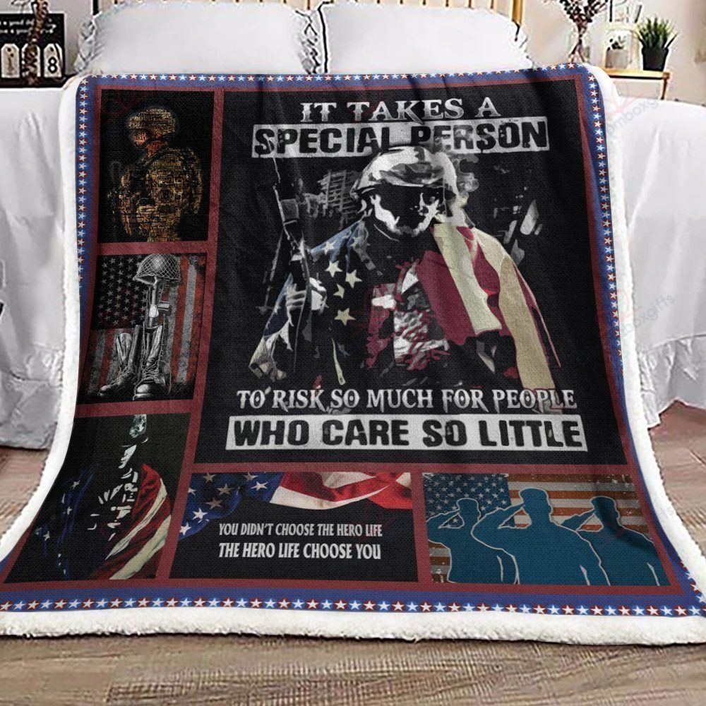 Veteran Fleece Blanket