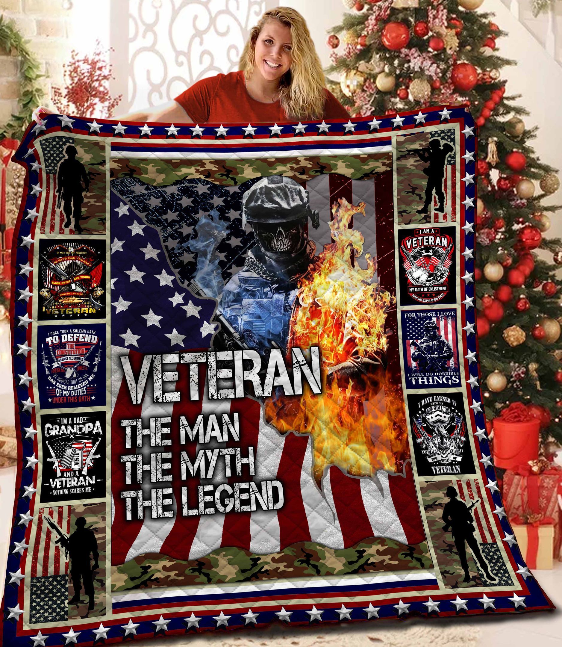 Veteran Quilt Blanket BBB091111NL