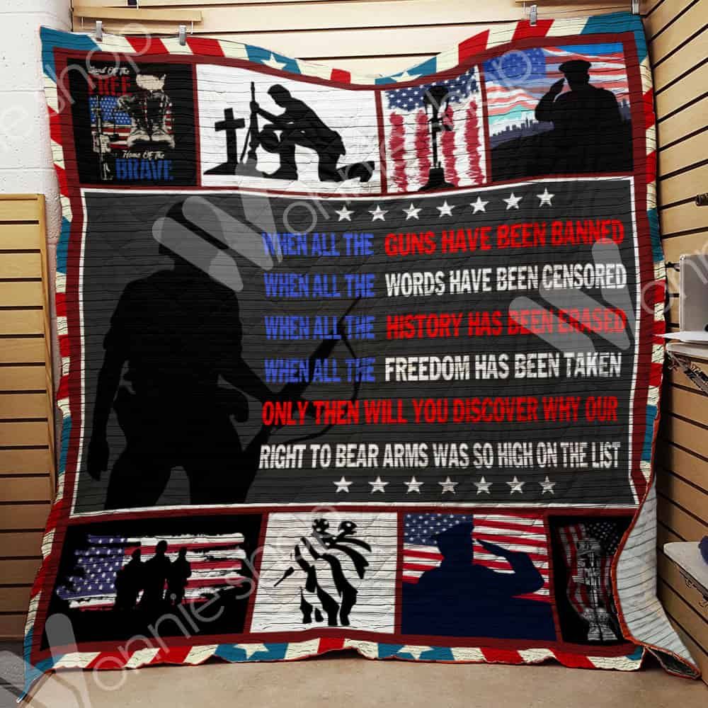 Veteran Quilt Blanket DHC01021446TD