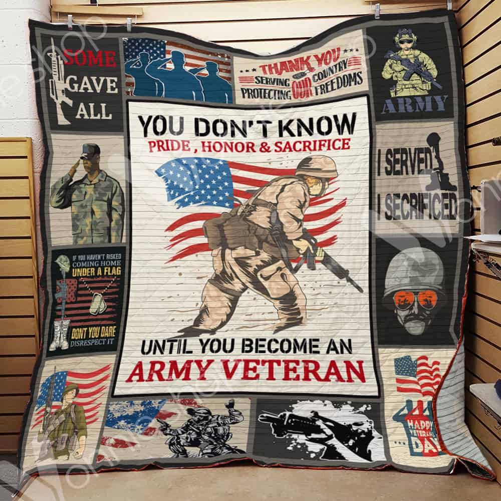 Veteran Quilt Blanket DHC01021483TD