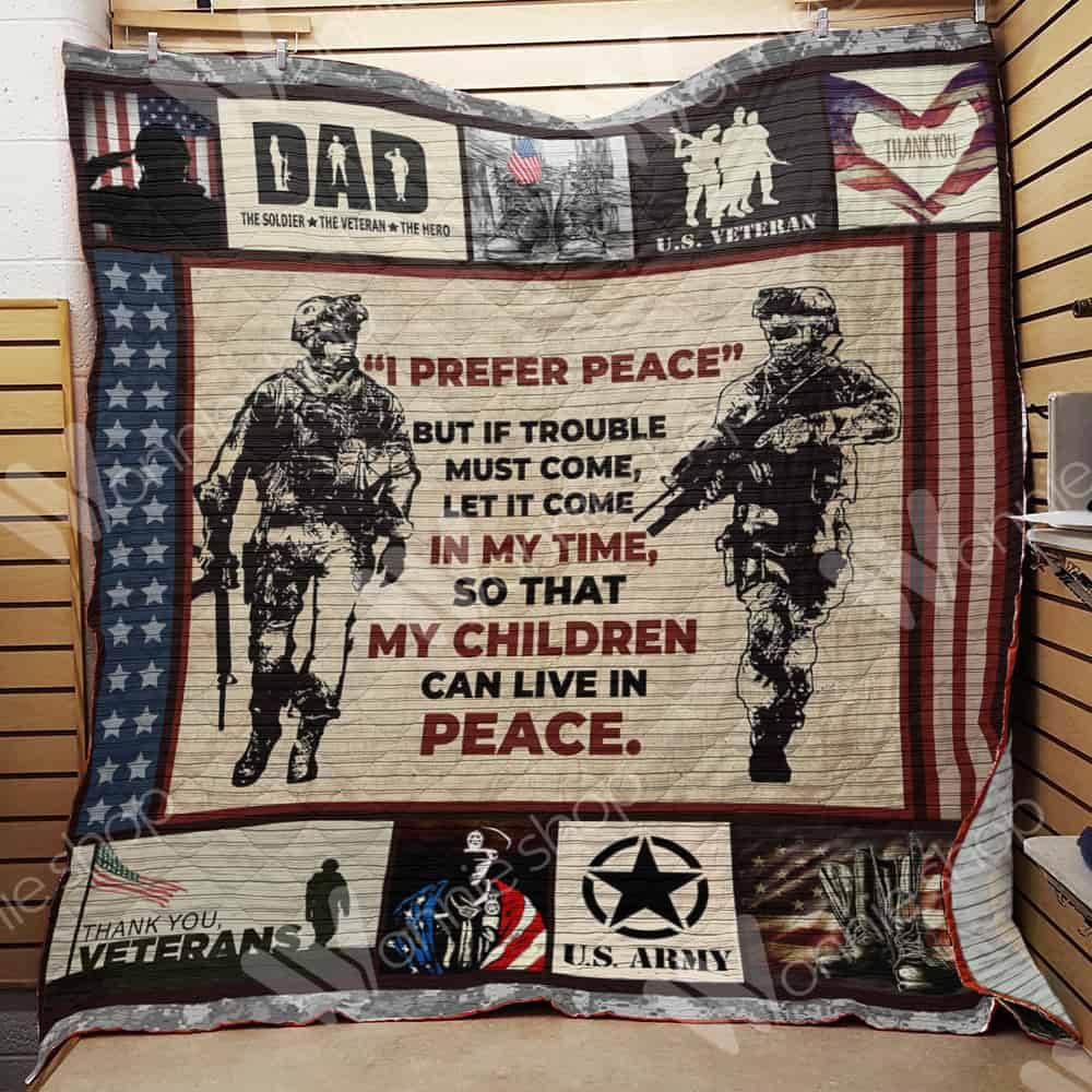 Veteran Quilt Blanket DHC03021325TD