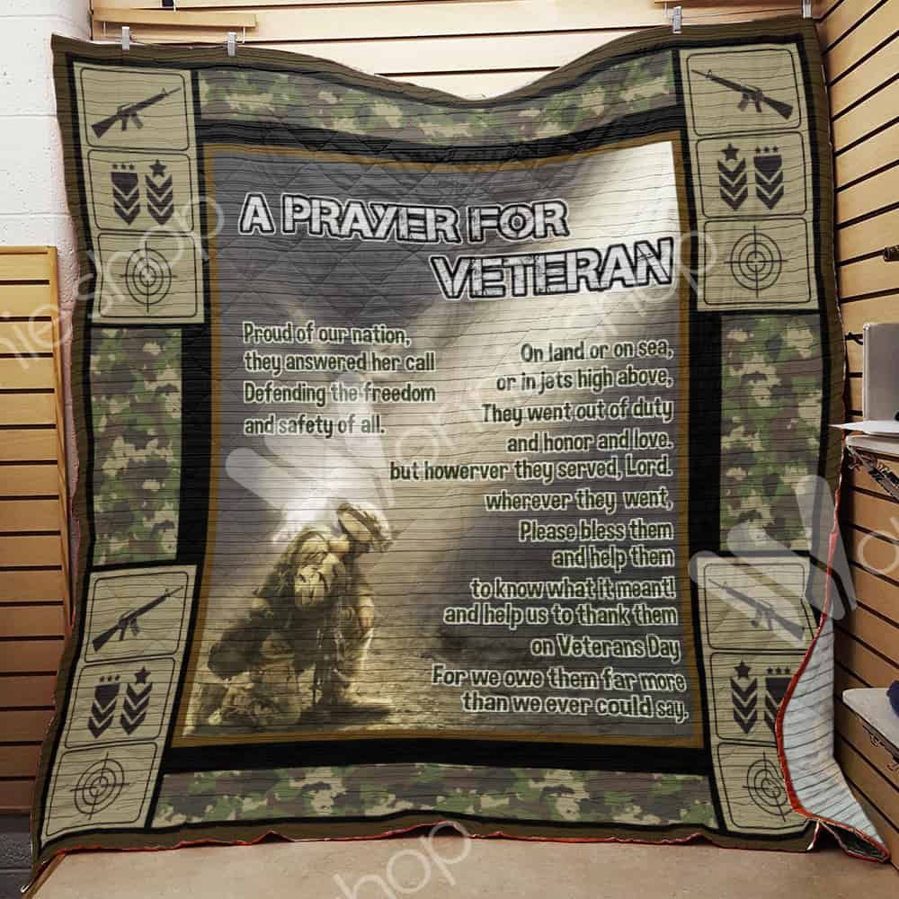 Veteran Quilt Blanket DHC03021405TD