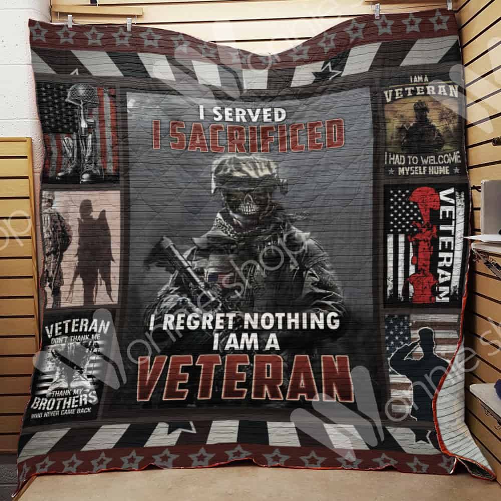 Veteran Quilt Blanket DHC03021410TD